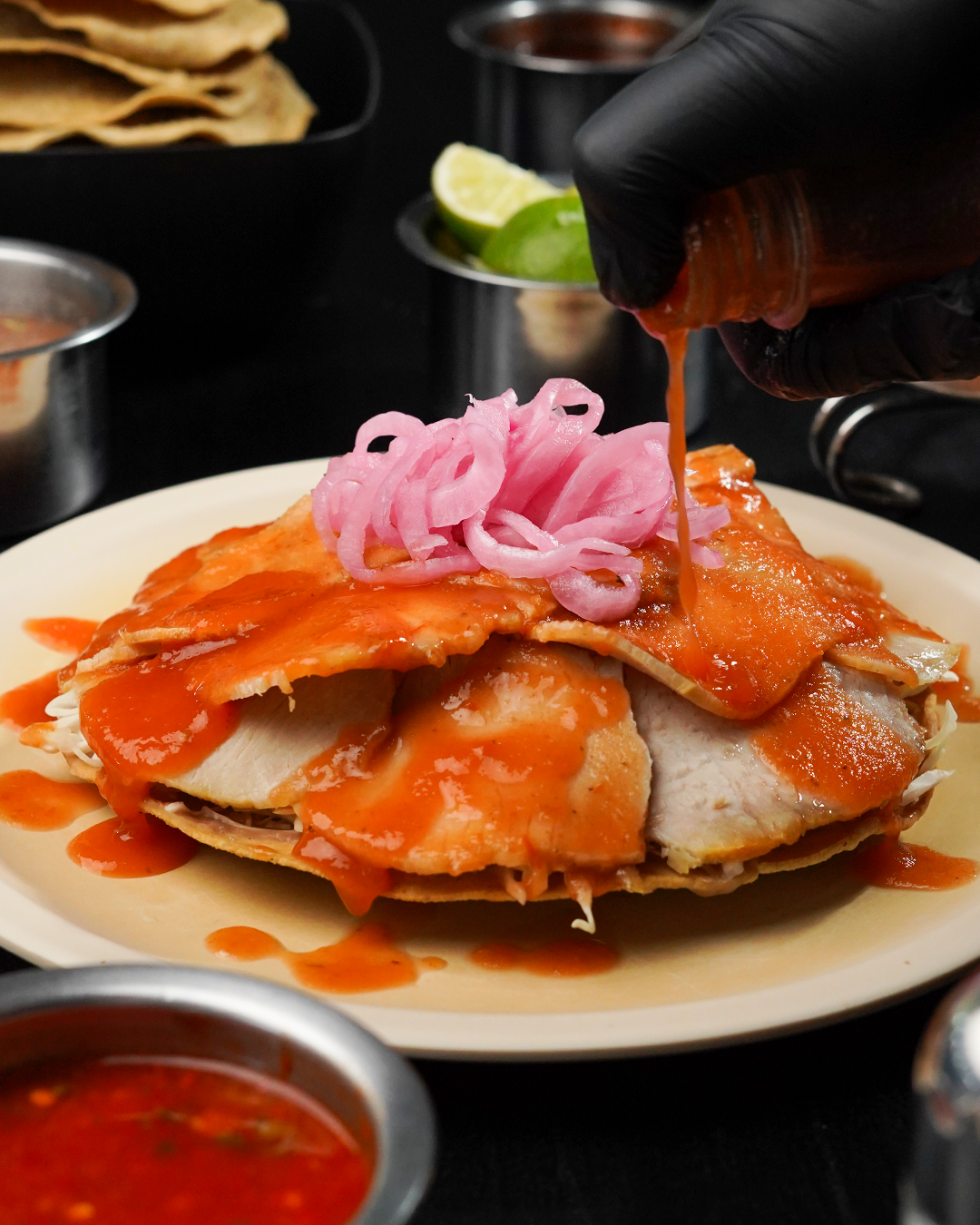 Tostada de Lomo